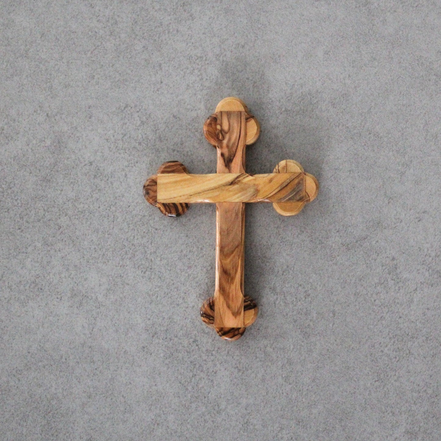 5" Handmade Olive Wood Cross, Perfect Religious Gift, Housewarming Gift, New Home Gift, And Home Decor