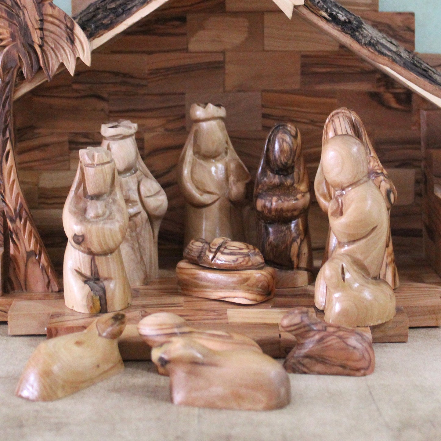 Nativity Collection Set, Christmas Nativity Set, Christmas Decor, Birth Of Jesus Christmas Decor, Nativity scene