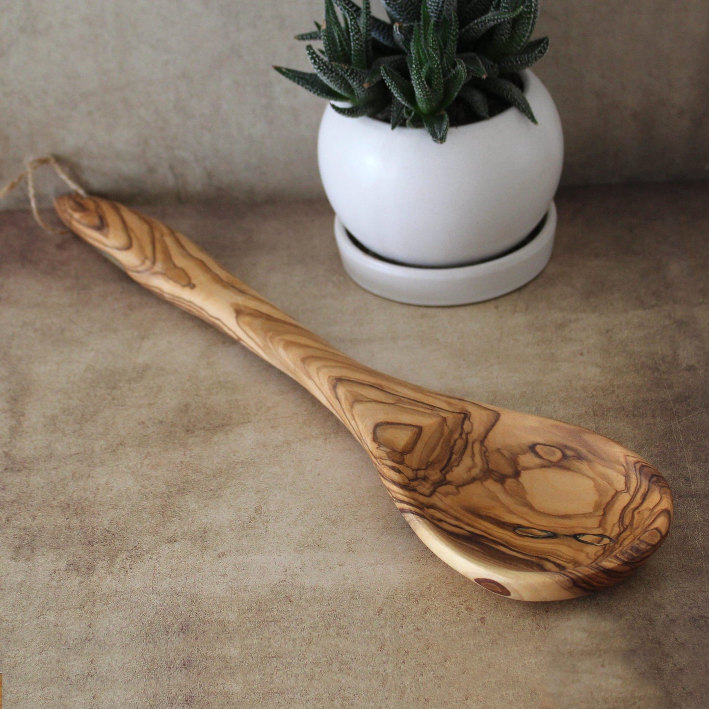 14” Kitchen Cooking Serving Spoon, Housewarming Gift, Serving Spoon Utensil, Cooking Gift, Gift for Her, Gift for Him, Wedding Gift