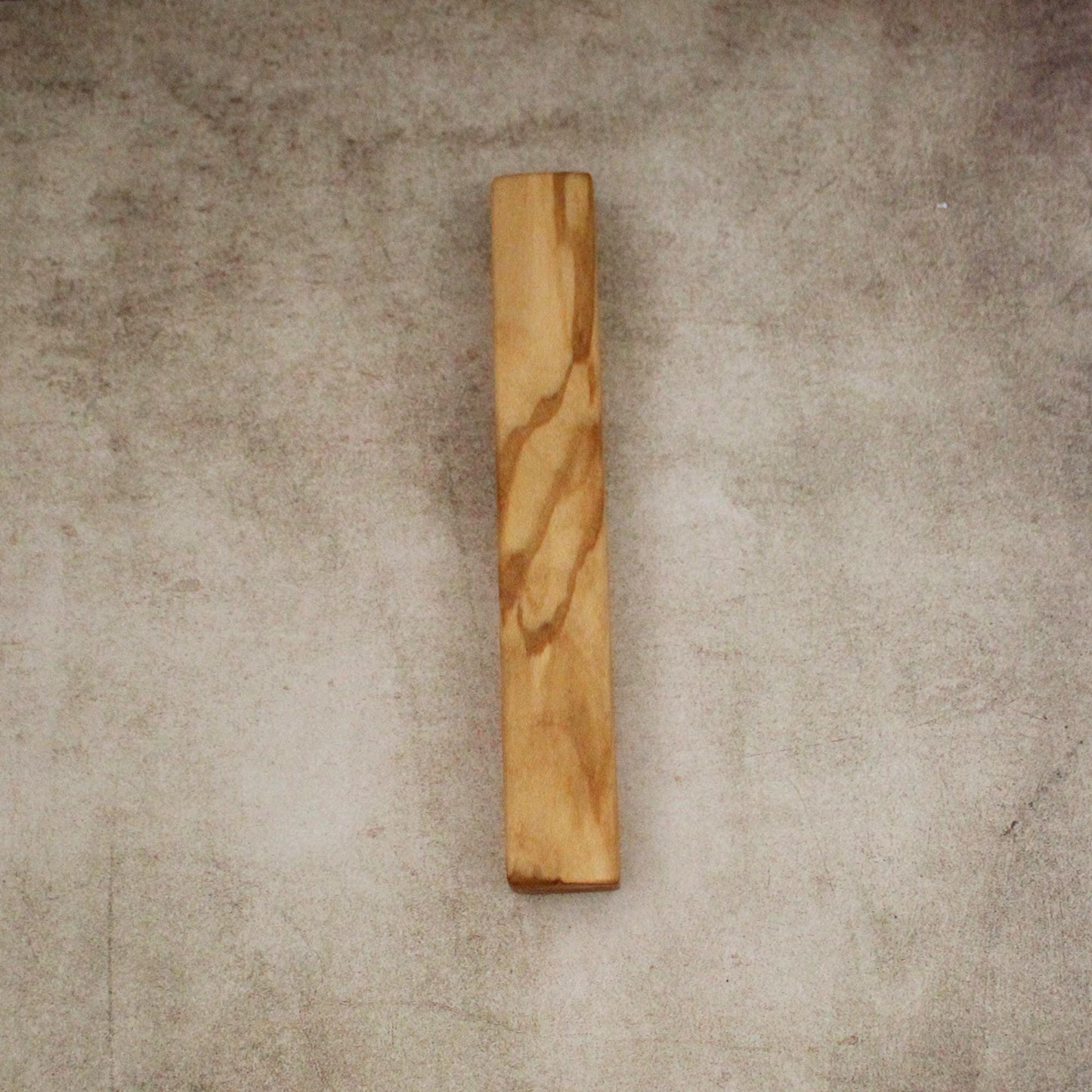 14cm / 5.5" Plain Olive Wood Mezuzah Case from Israel, Gift for Jewish Housewarming. Suitable for Scroll Size Up to 12cm / 4.72" Jewish Gift