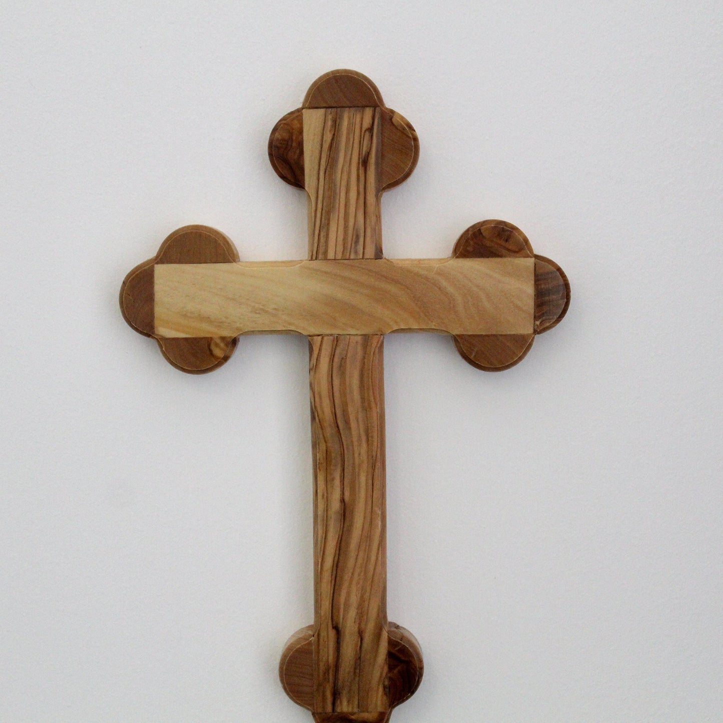 11 Inches Cross made of olive wood in Jerusalem the Holy Land, perfect as a Religious Gift, Housewarming Gift, New Home Gift, or Home Decor.