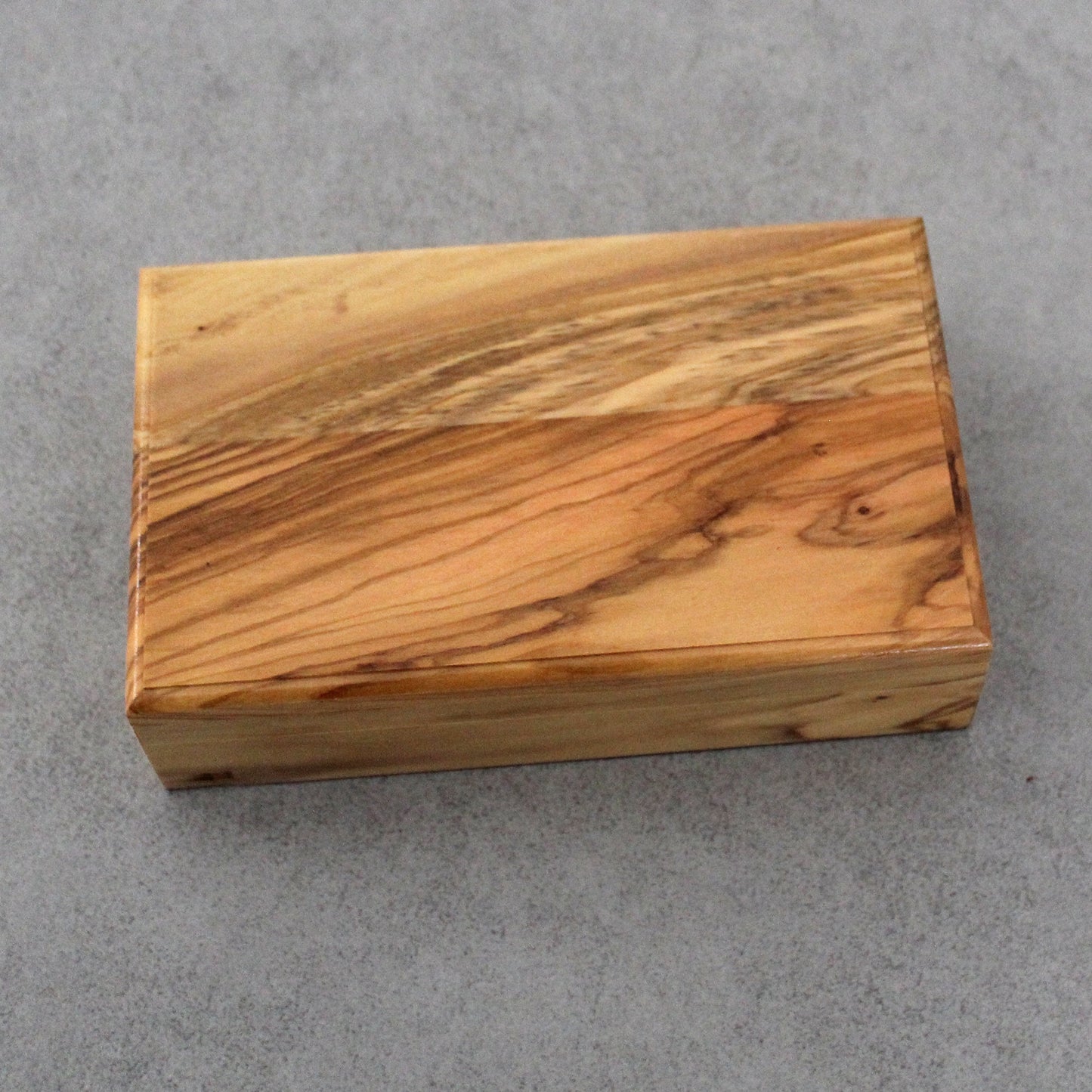 Large Olive Wood Jewelry Box, Handmade Jewelry Box, Wooden Gift Box Hand carved in The Holy Land Jerusalem, Wedding Gift, Housewarming Gift