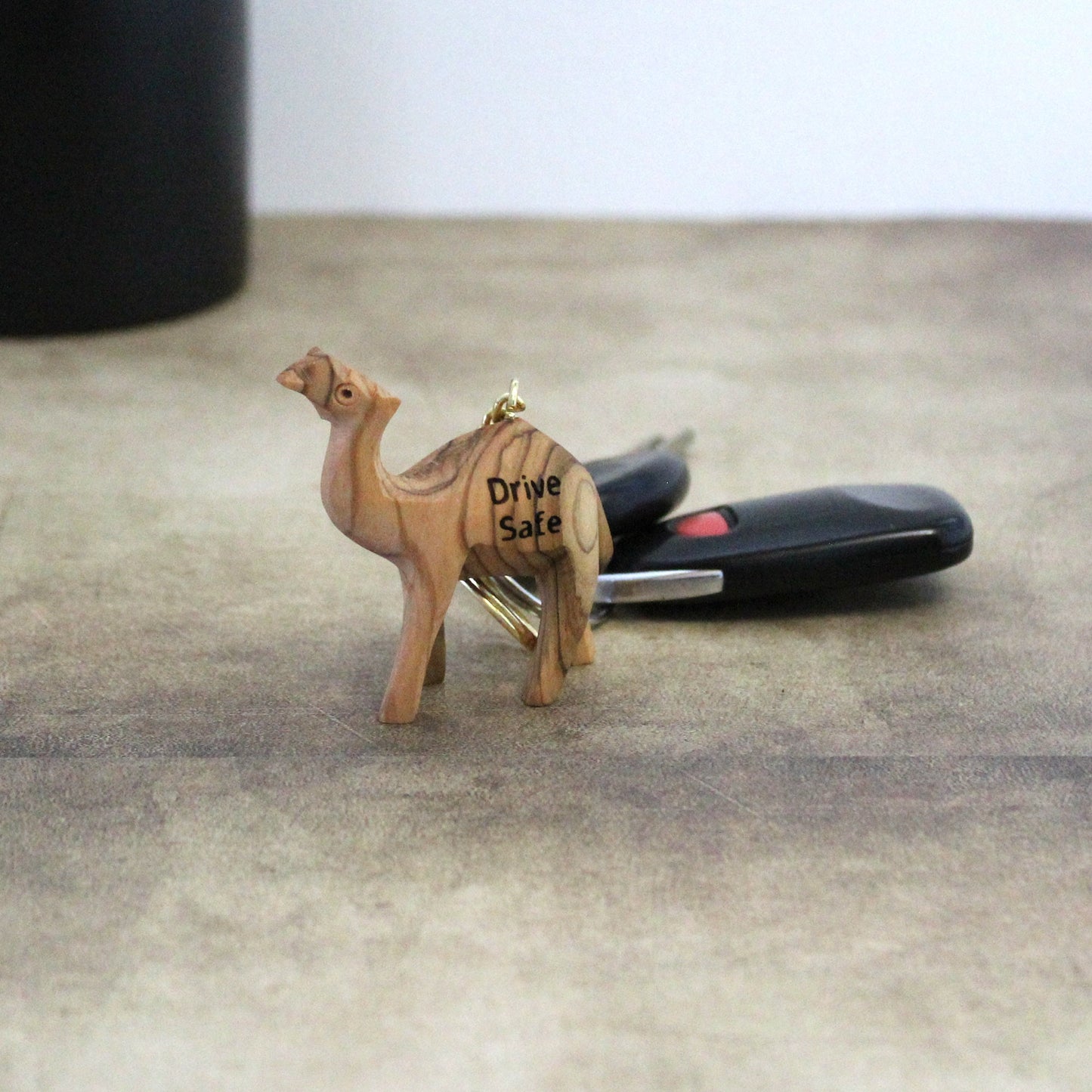 Personalized Camel Drive Safe Keyring, be safe Keychain, drive safe, new driver, be safe, car accessories, 18th gift, 17th birthday, New Car