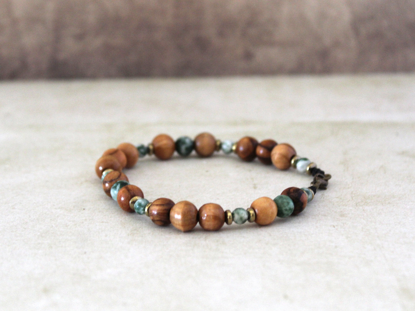 Israel's Sacred Whispers: Hand-Carved Harmony Beads for Yoga, Prayer, and Healing - Exquisite Judaica Jewelry for Bar Mitzvahs and Beyond