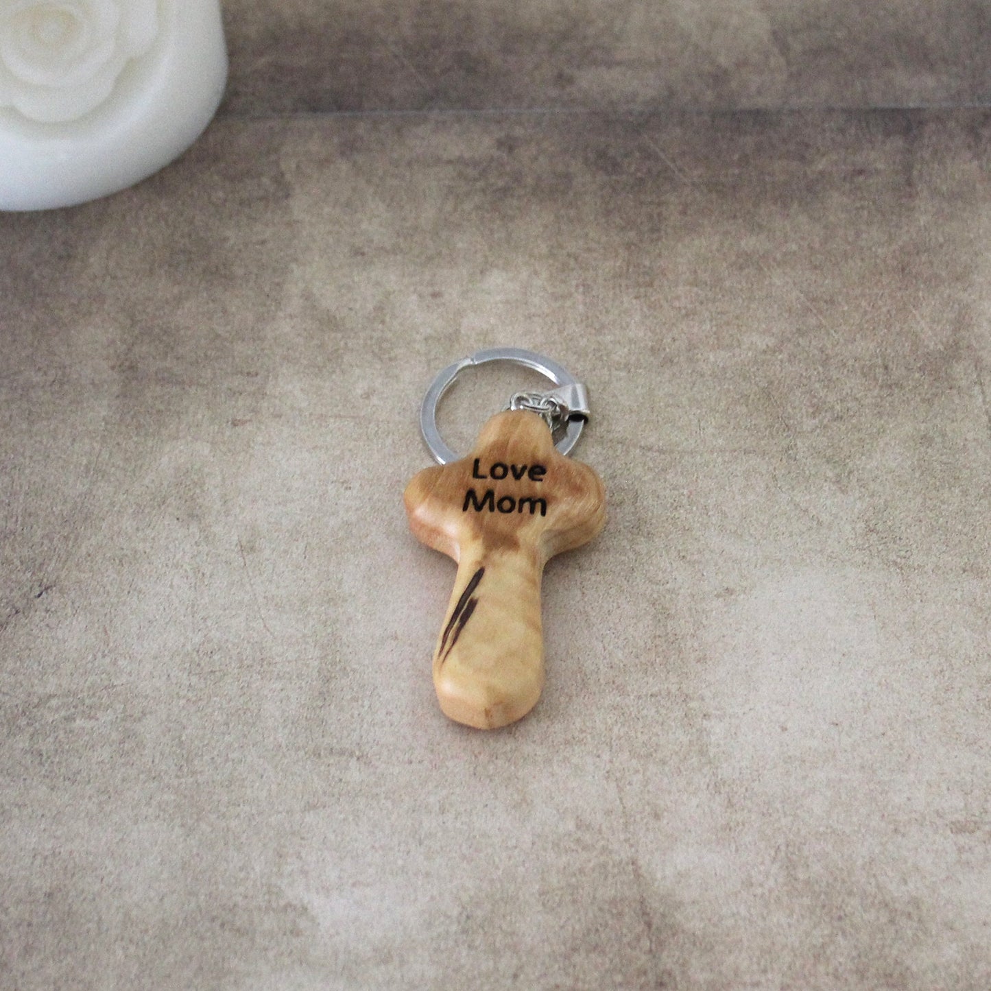 Personalized Comfort Cross Keychain, Drive Safe Keyring, be safe Keychain, drive safe, new driver, be safe,18th gift, 17th birthday, New Car