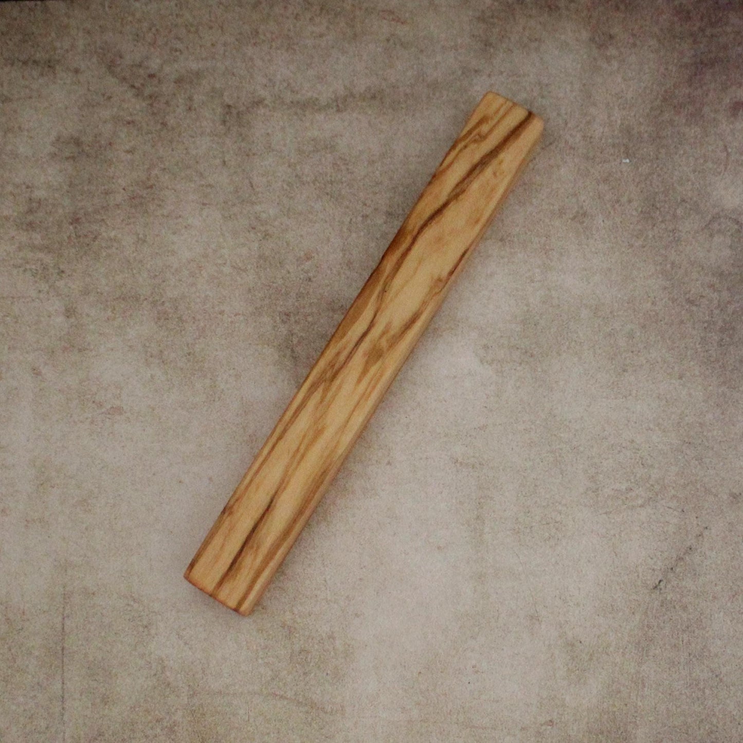 17cm / 6.69" Plain Olive Wood Mezuzah Case from Israel, Gift for Jewish Housewarming. Suitable for Scroll Size Up to 15cm / 5.9" Jewish Gift