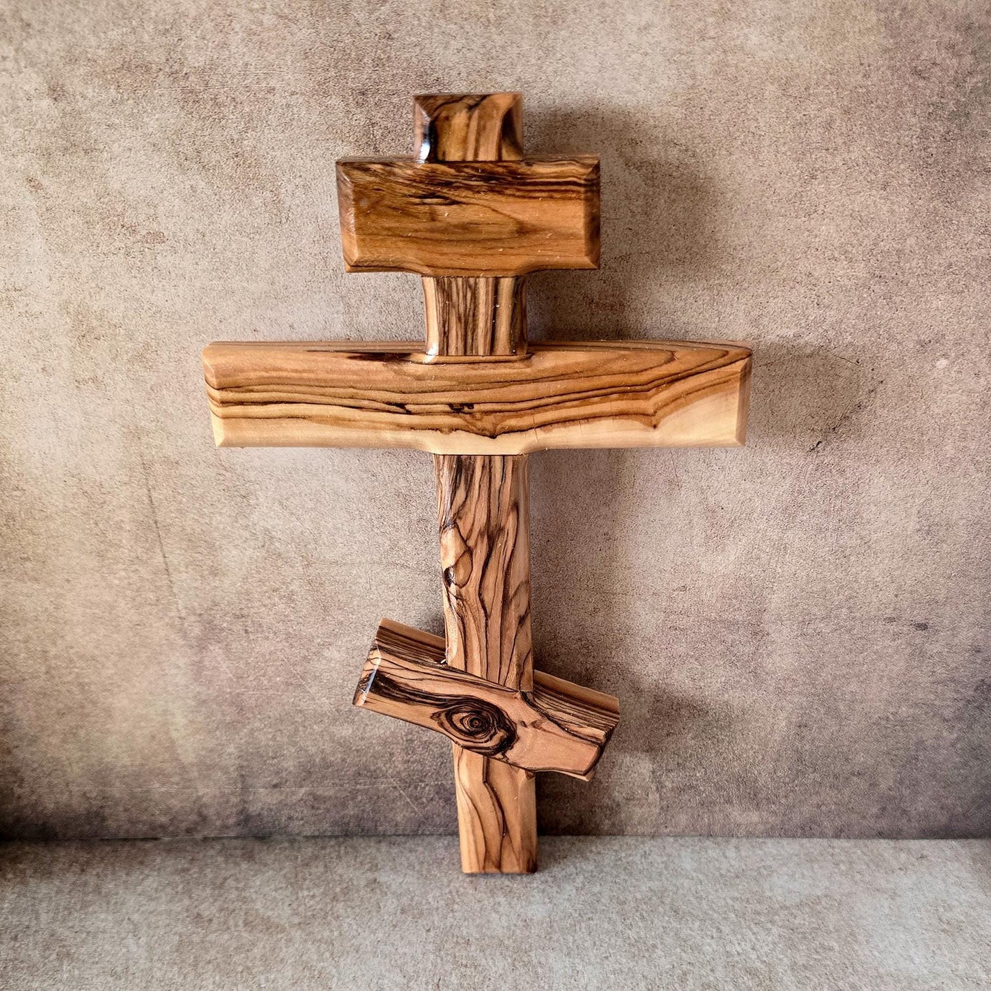 Limited Edition 7.85" Orthodox Cross, Wood Cross, Crucifix, Religious, Orthodox Cross, Religious Decor, Christian Cross, Orthodox Wall Cross