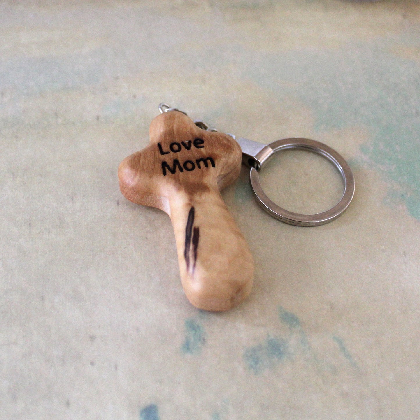 Personalized Comfort Cross Keychain, Drive Safe Keyring, be safe Keychain, drive safe, new driver, be safe,18th gift, 17th birthday, New Car