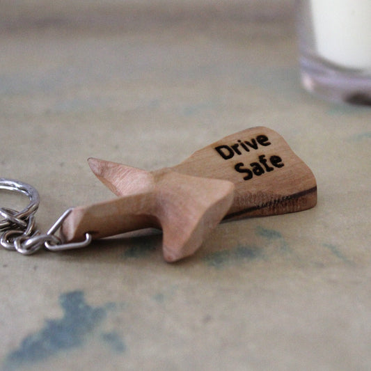 Personalized Cross Keychain, Drive Safe Keyring, be safe Keychain, drive safe, new driver, be safe,18th gift, 17th birthday, New Car