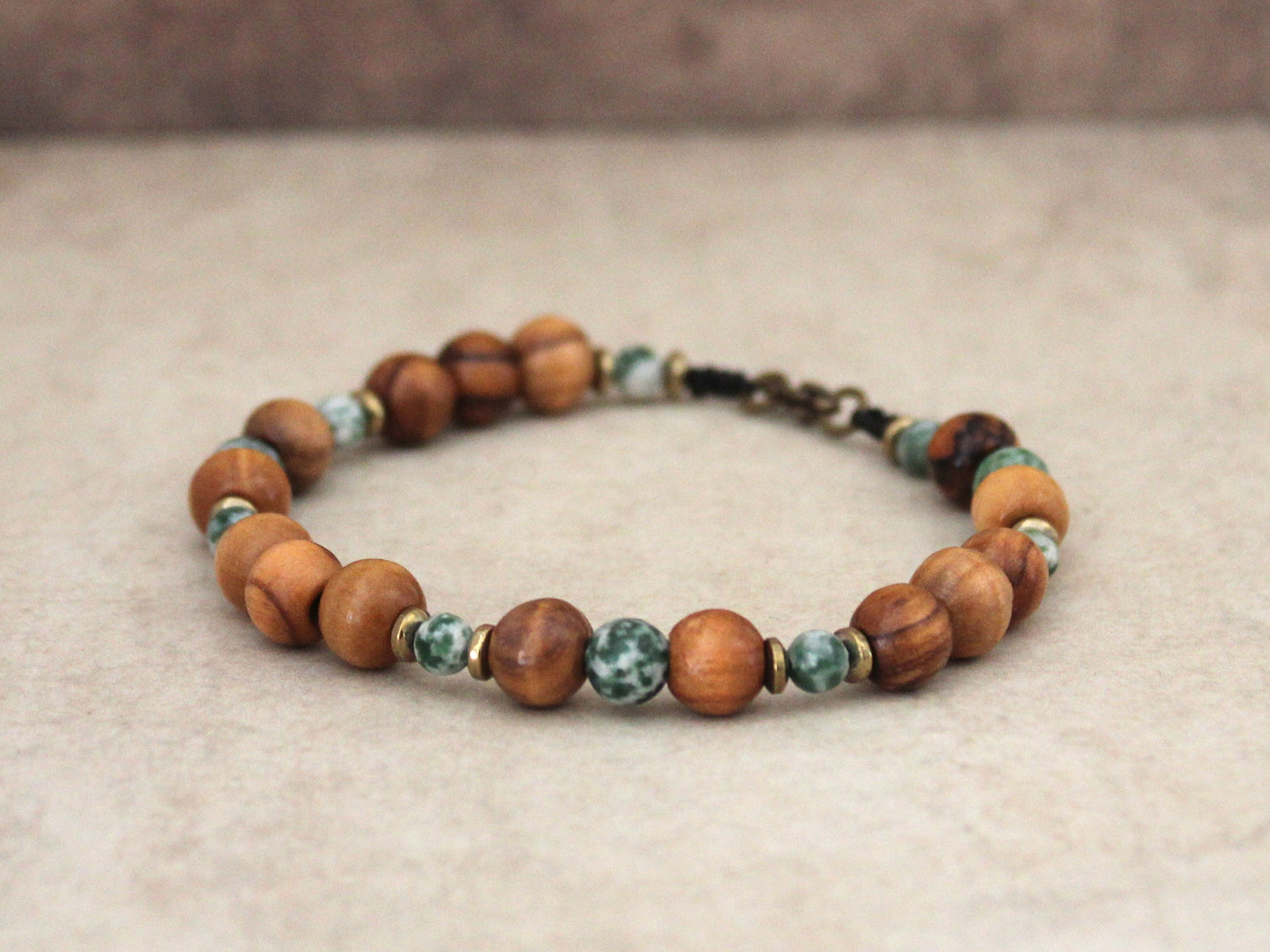 Israel's Sacred Whispers: Hand-Carved Harmony Beads for Yoga, Prayer, and Healing - Exquisite Judaica Jewelry for Bar Mitzvahs and Beyond