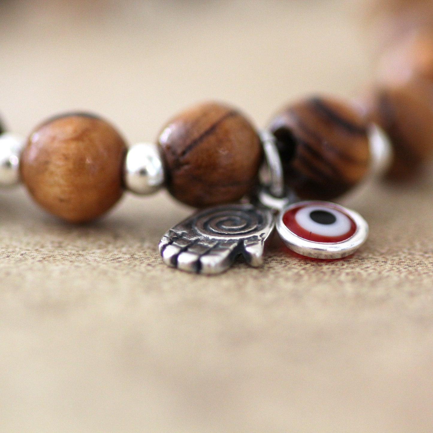 Israeli Bracelet: Dainty Red Evil Eye & Hamsa Bracelet for Yoga and Protection, Gifted Jewelry, Ward off Negativity with Unique Beads Anklet