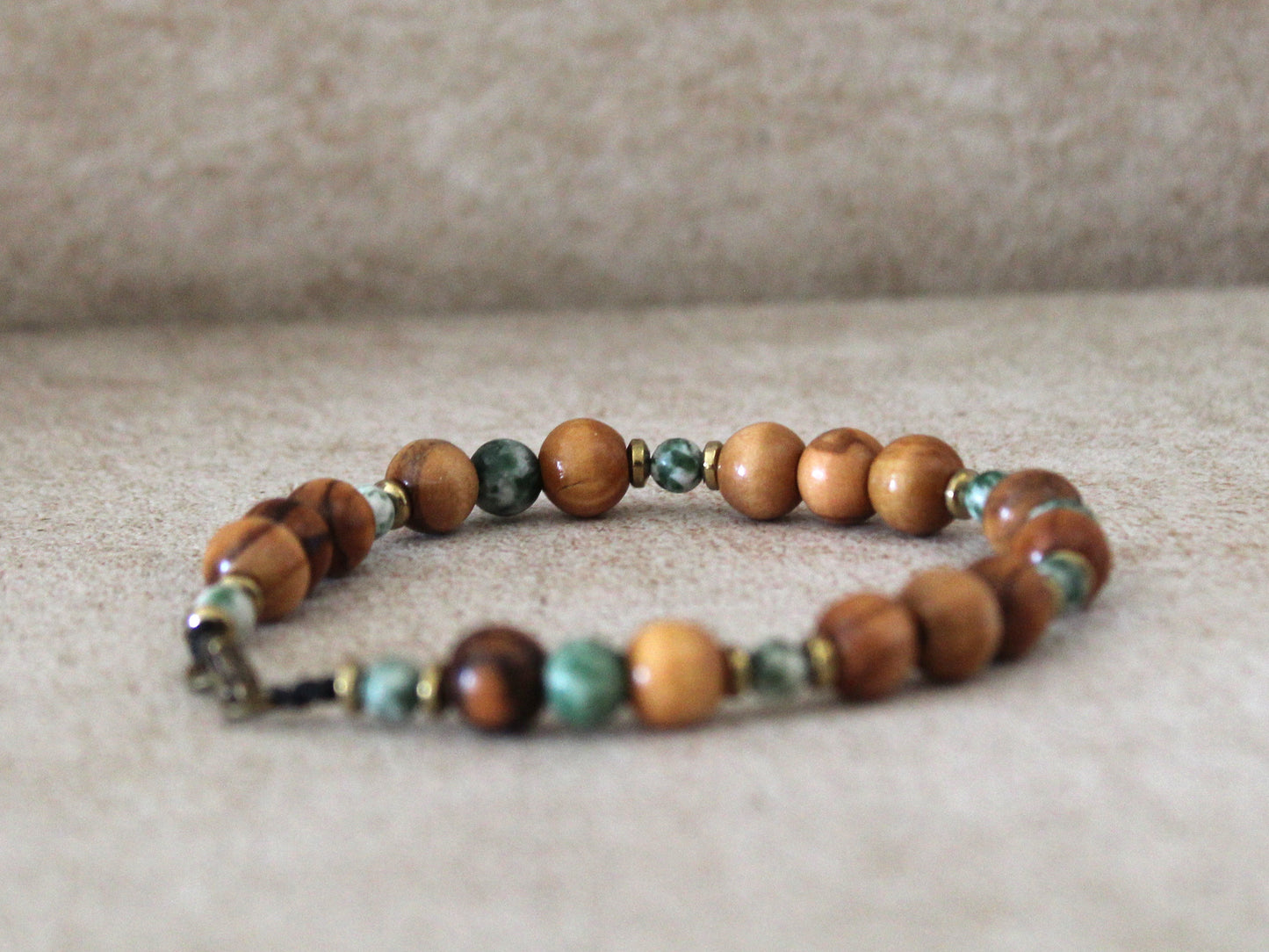 Israel's Sacred Whispers: Hand-Carved Harmony Beads for Yoga, Prayer, and Healing - Exquisite Judaica Jewelry for Bar Mitzvahs and Beyond