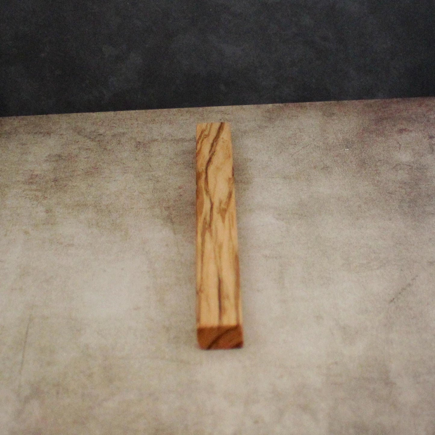 17cm / 6.69" Plain Olive Wood Mezuzah Case from Israel, Gift for Jewish Housewarming. Suitable for Scroll Size Up to 15cm / 5.9" Jewish Gift