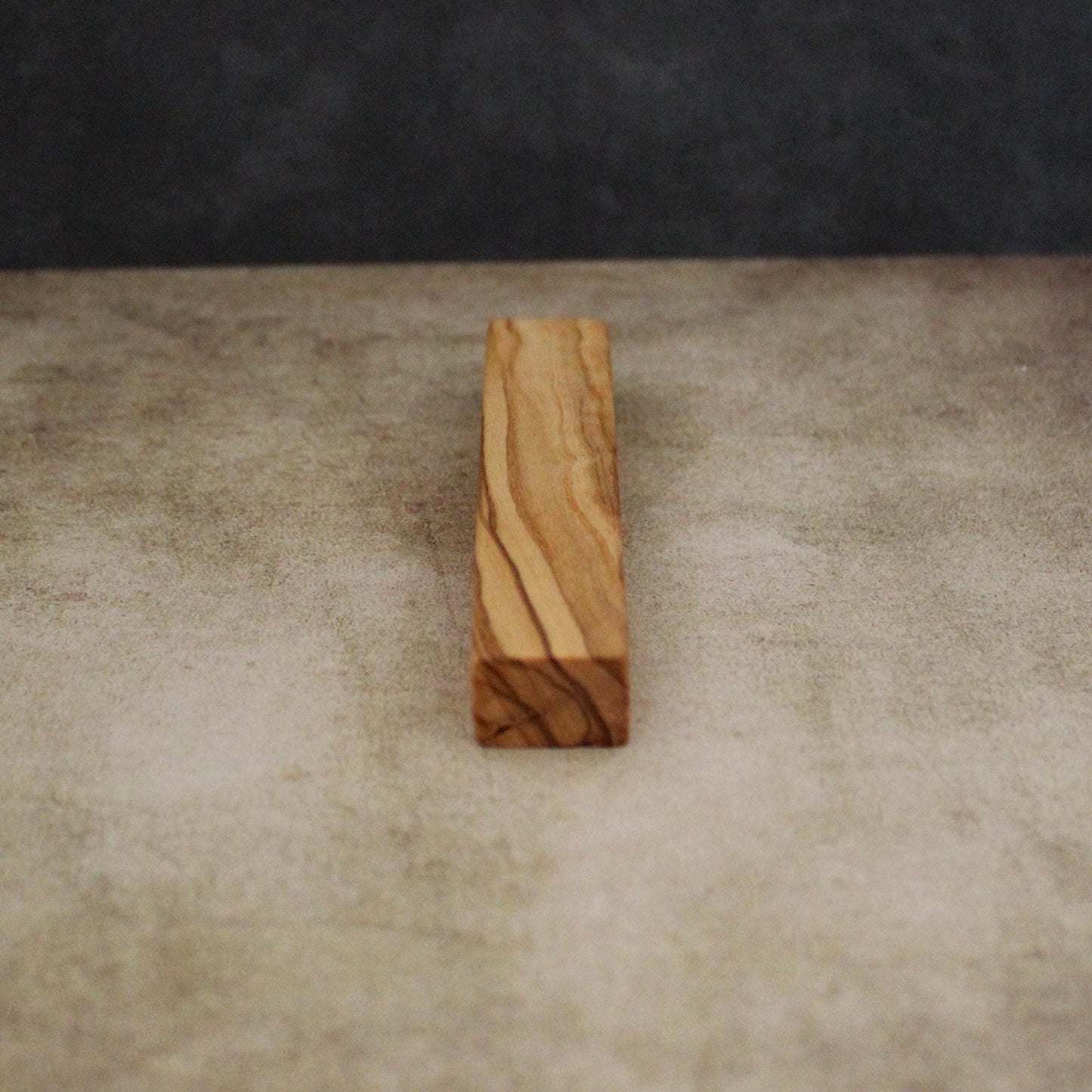 12cm / 4.7" Plain Olive Wood Mezuzah Case from Israel, Gift for Jewish Housewarming. Suitable for Scroll Size Up to 10cm / 3.93" Jewish Gift