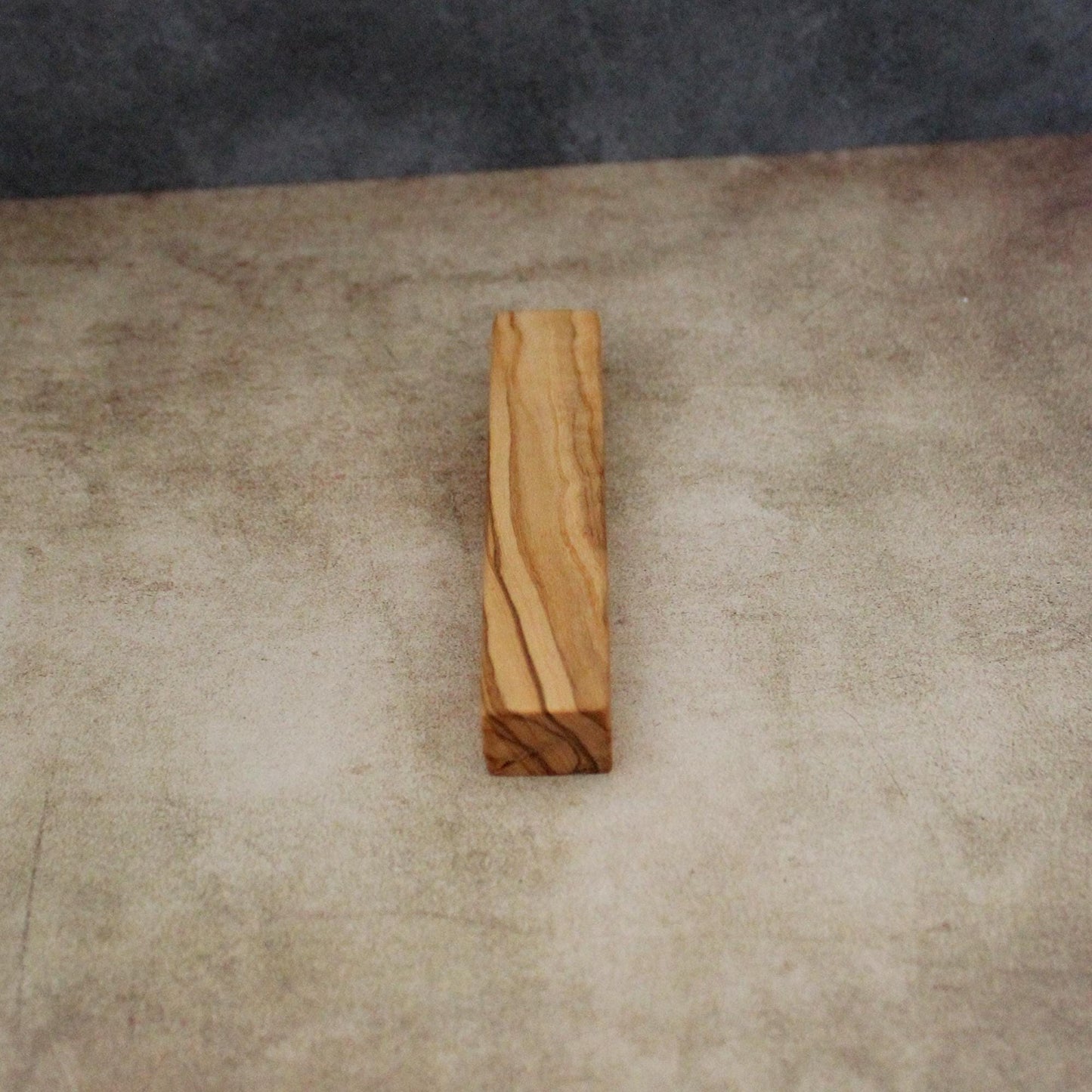 12cm / 4.7" Plain Olive Wood Mezuzah Case from Israel, Gift for Jewish Housewarming. Suitable for Scroll Size Up to 10cm / 3.93" Jewish Gift