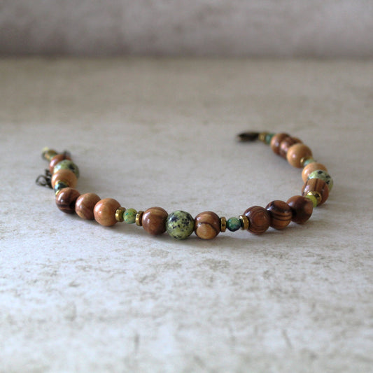 Israel's Sacred Whispers: Hand-Carved Harmony Beads for Yoga, Prayer, and Healing - Exquisite Judaica Jewelry for Bar Mitzvahs and Beyond