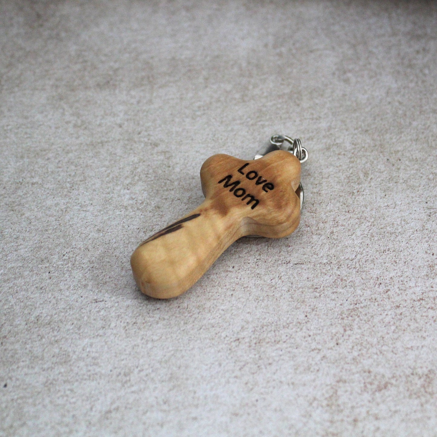 Personalized Comfort Cross Keychain, Drive Safe Keyring, be safe Keychain, drive safe, new driver, be safe,18th gift, 17th birthday, New Car