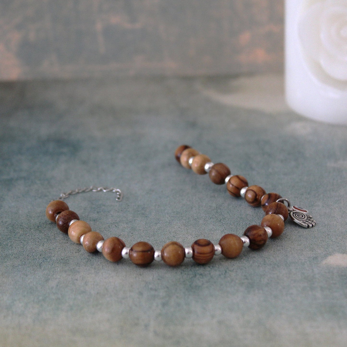 Israeli Bracelet: Dainty Red Evil Eye & Hamsa Bracelet for Yoga and Protection, Gifted Jewelry, Ward off Negativity with Unique Beads Anklet