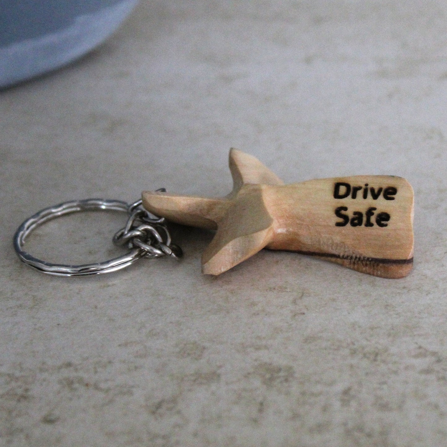 Personalized Cross Keychain, Drive Safe Keyring, be safe Keychain, drive safe, new driver, be safe,18th gift, 17th birthday, New Car