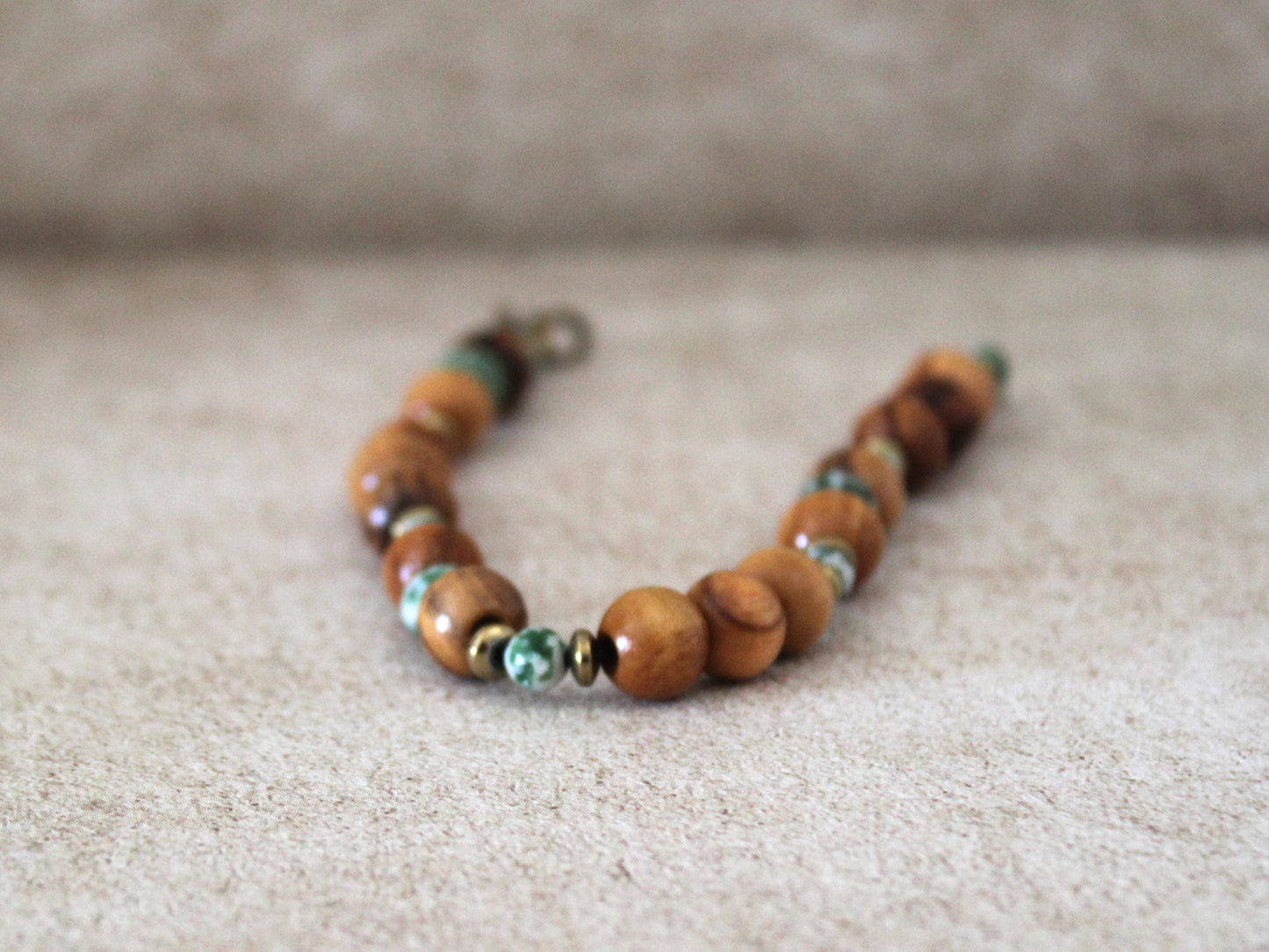 Israel's Sacred Whispers: Hand-Carved Harmony Beads for Yoga, Prayer, and Healing - Exquisite Judaica Jewelry for Bar Mitzvahs and Beyond