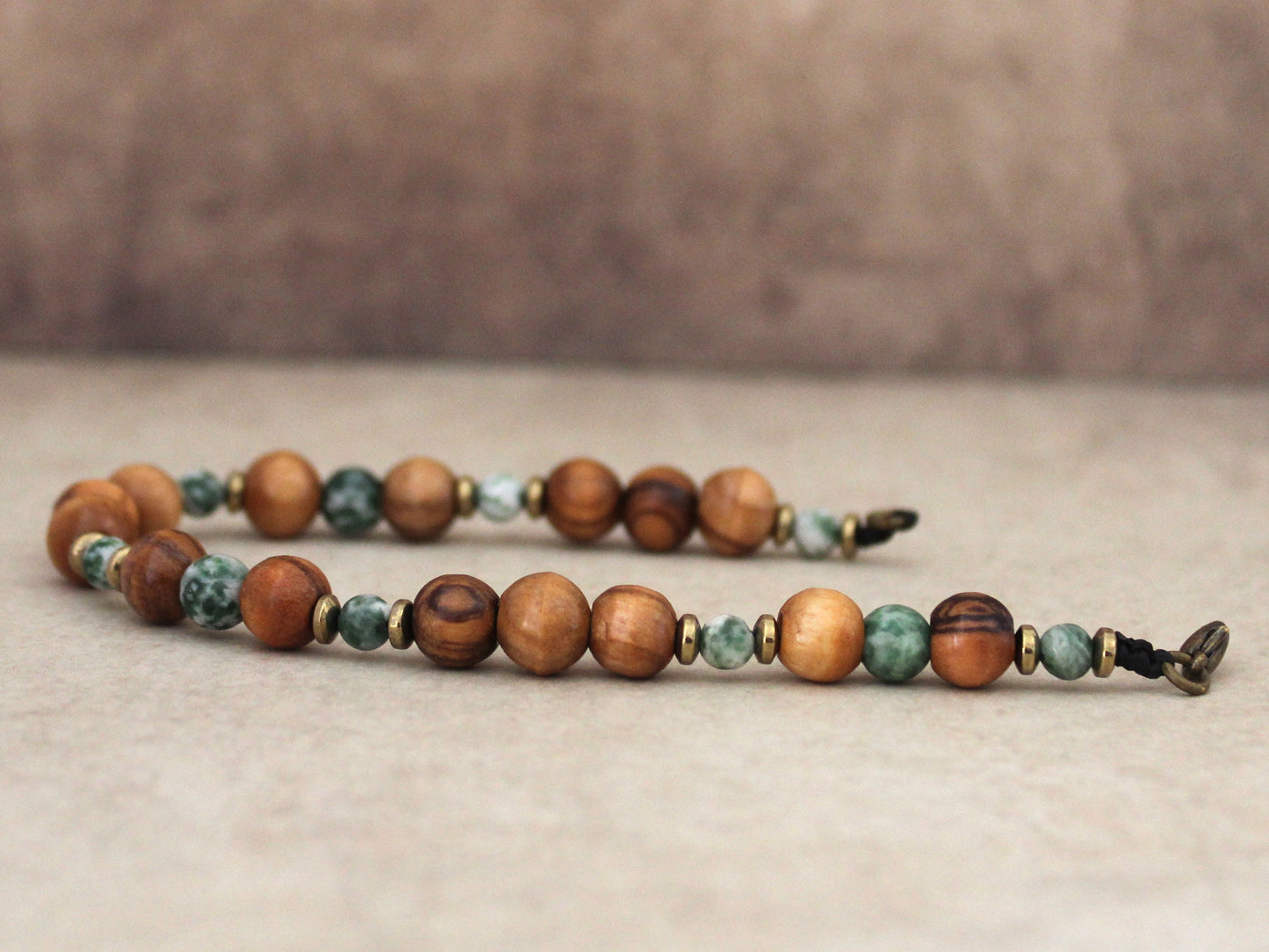 Israel's Sacred Whispers: Hand-Carved Harmony Beads for Yoga, Prayer, and Healing - Exquisite Judaica Jewelry for Bar Mitzvahs and Beyond