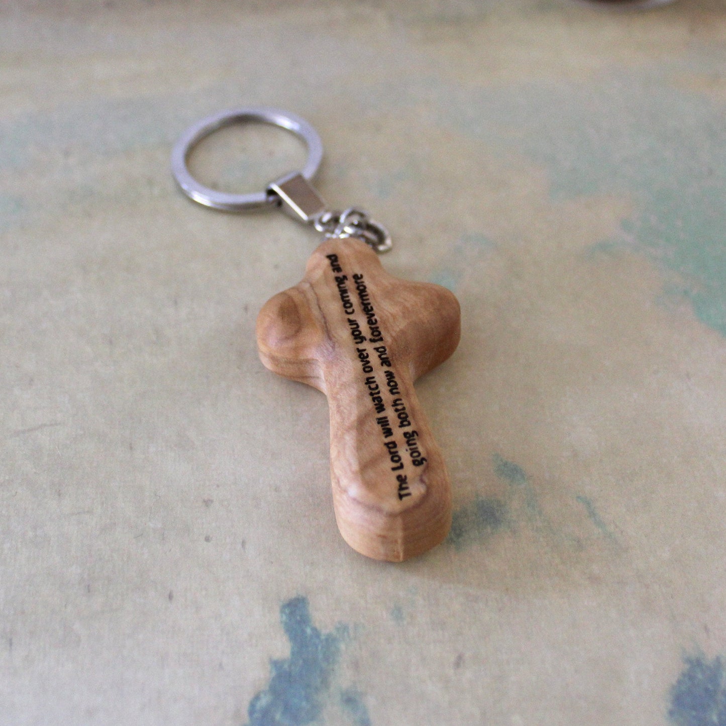 Personalized Comfort Cross Keychain, Drive Safe Keyring, be safe Keychain, drive safe, new driver, be safe,18th gift, 17th birthday, New Car