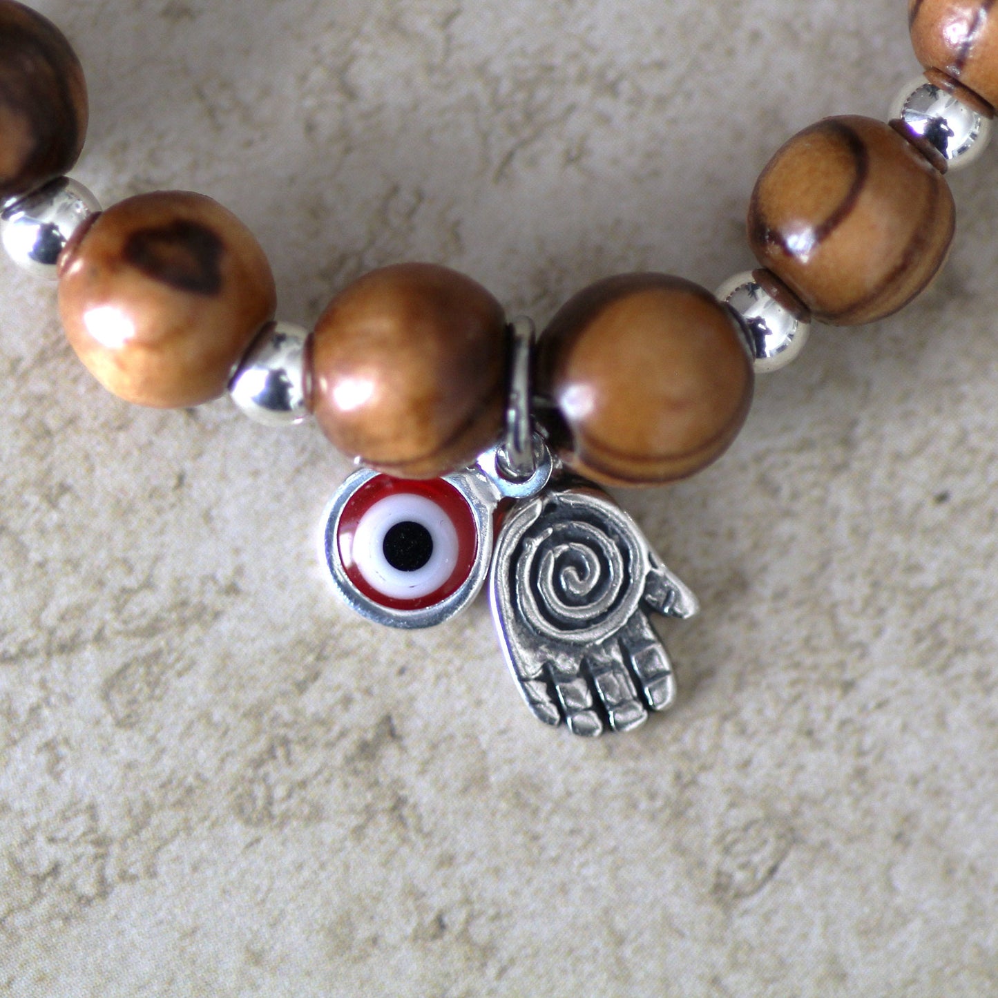 Israeli Bracelet: Dainty Red Evil Eye & Hamsa Bracelet for Yoga and Protection, Gifted Jewelry, Ward off Negativity with Unique Beads Anklet